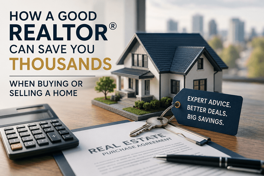 How a Good REALTOR® Can Save You Thousands When Buying or Selling a Home