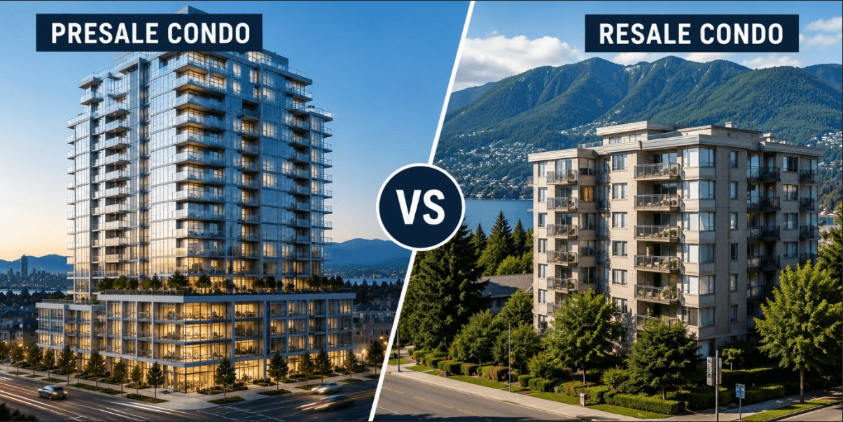 Presale vs Resale Condos in North Vancouver: Which One Is Right for You?